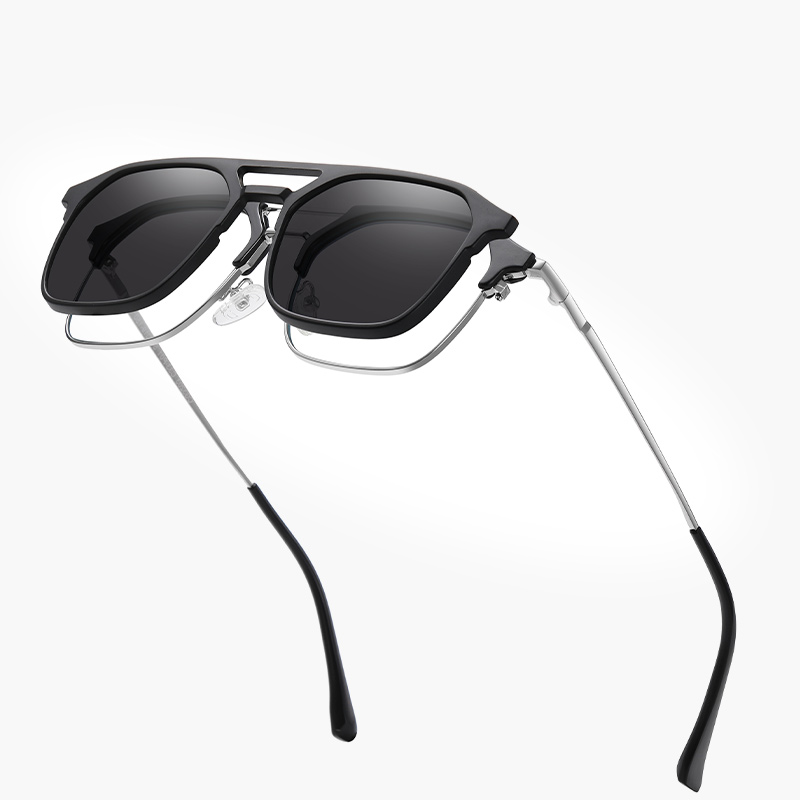 Luxury Lifestyle Products - Clip On Polarized Sun Glasses Man