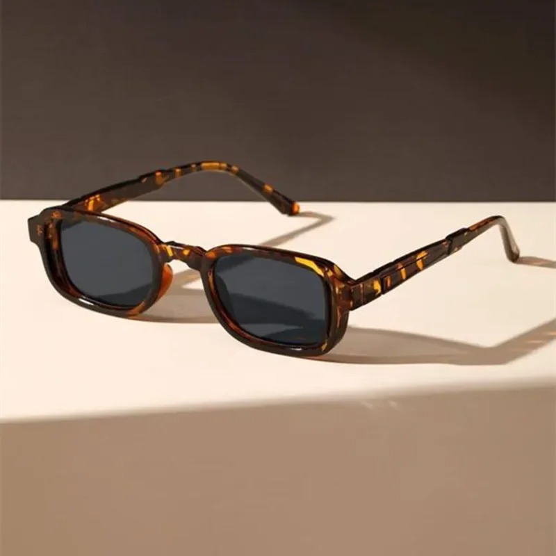 Luxury Lifestyle Store - Luxurious Rectangle Sunglasses Women Oval Vintage