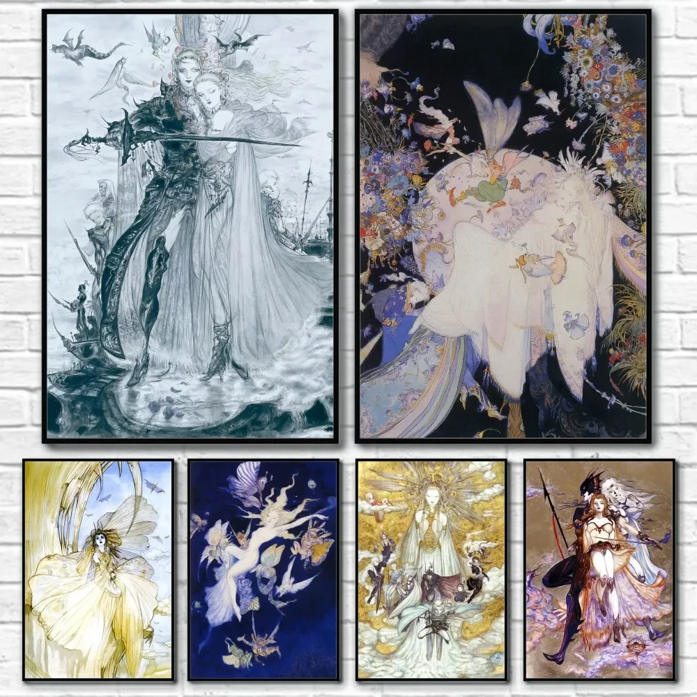 Luxury Lifestyle Photography - Yoshitaka Amano Final Fantasy Game Luxury