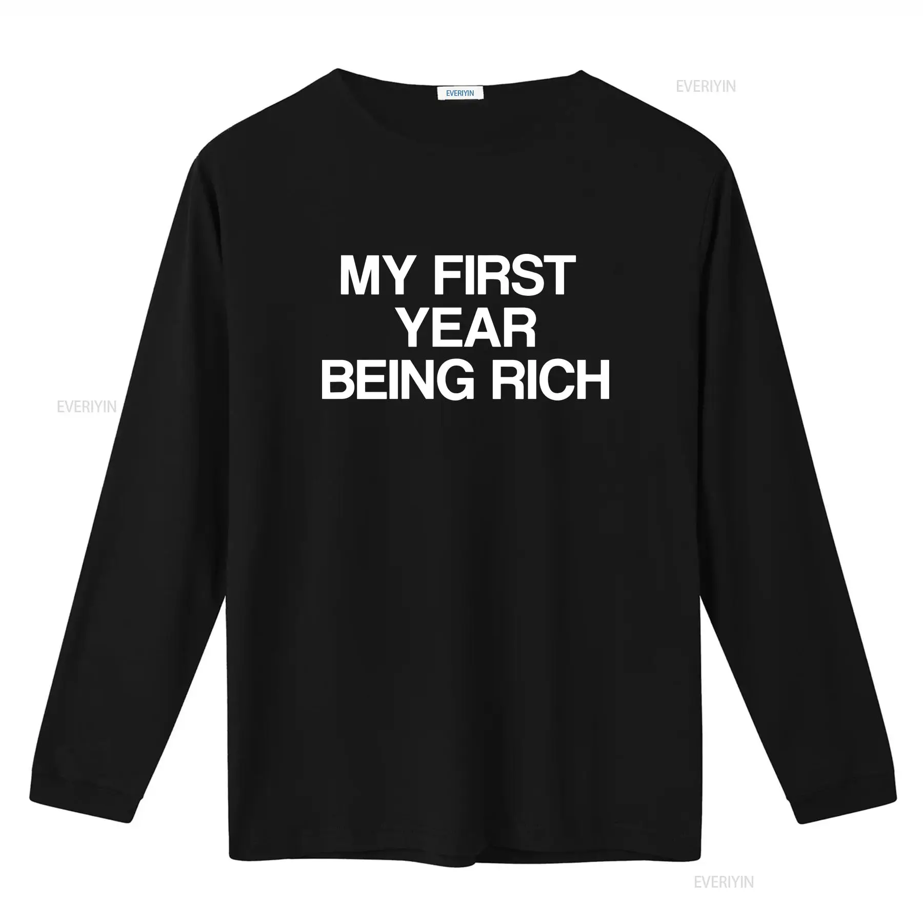 First Year Being Rich T Shirt  - Luxury Lifestyle Rich 评论和价格