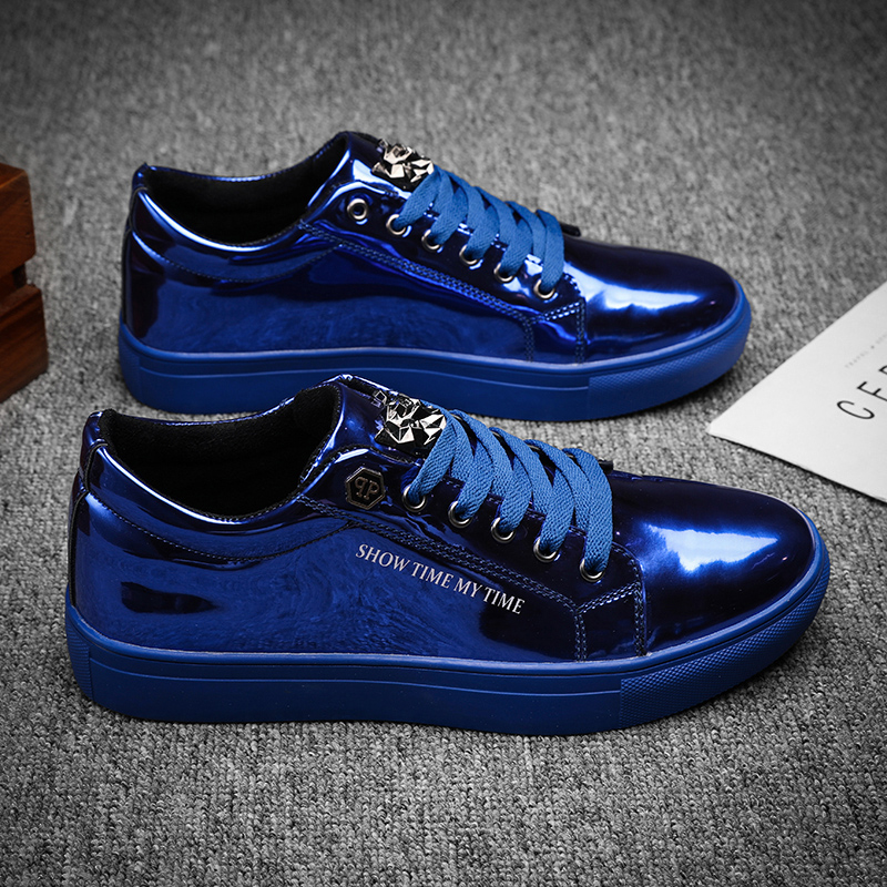 Luxury Men Casual Sneakers Blu - Luxury Men Lifestyle 评论和价格