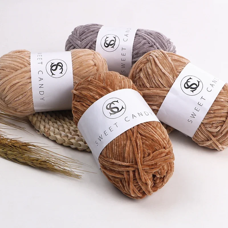 Chenille Wool 2mm Golden Velve - Velvet Jewelry Box 评论和价格