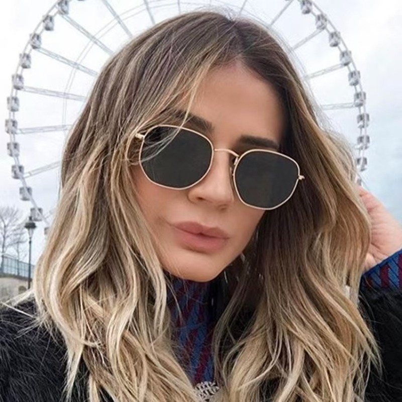 Round punk Sunglasses Men Luxu - Luxury Lifestyle Store 评论和价格