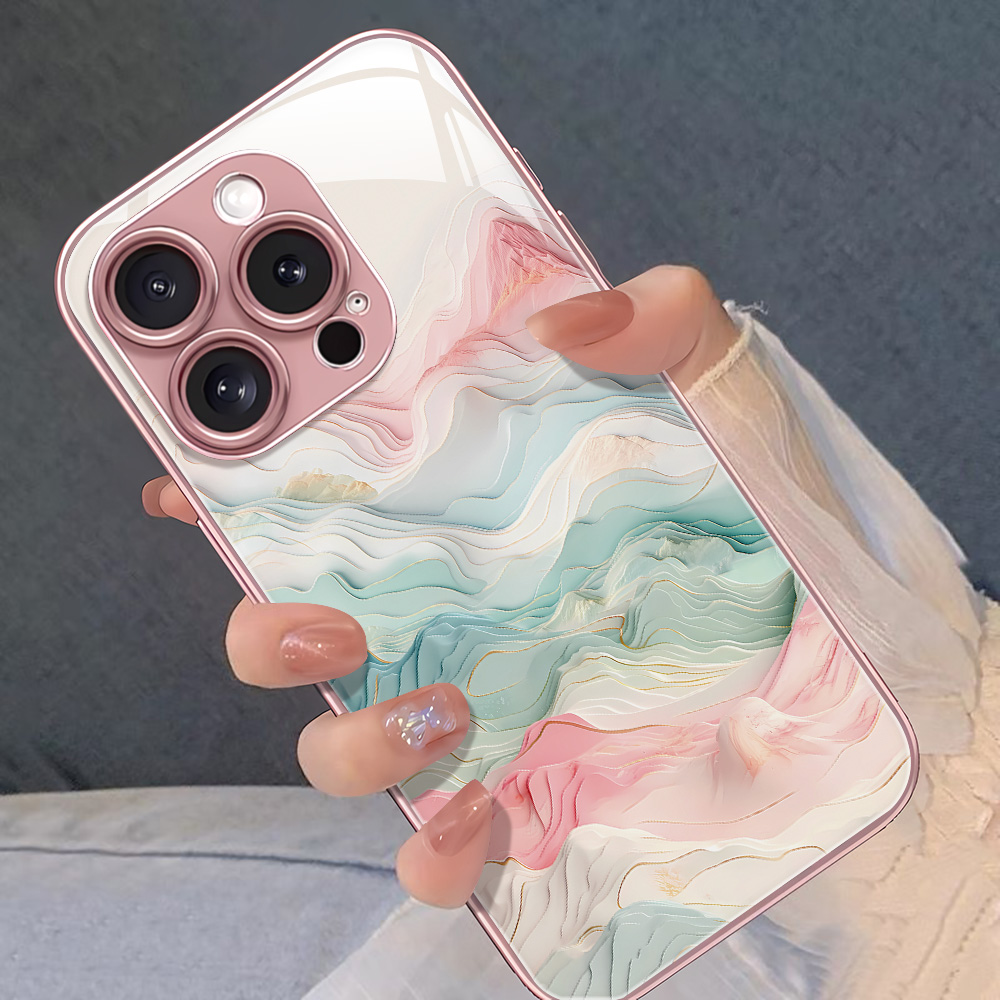 Tempered Glass Phone Case For  - Samsung Galaxy S24 评论和价格