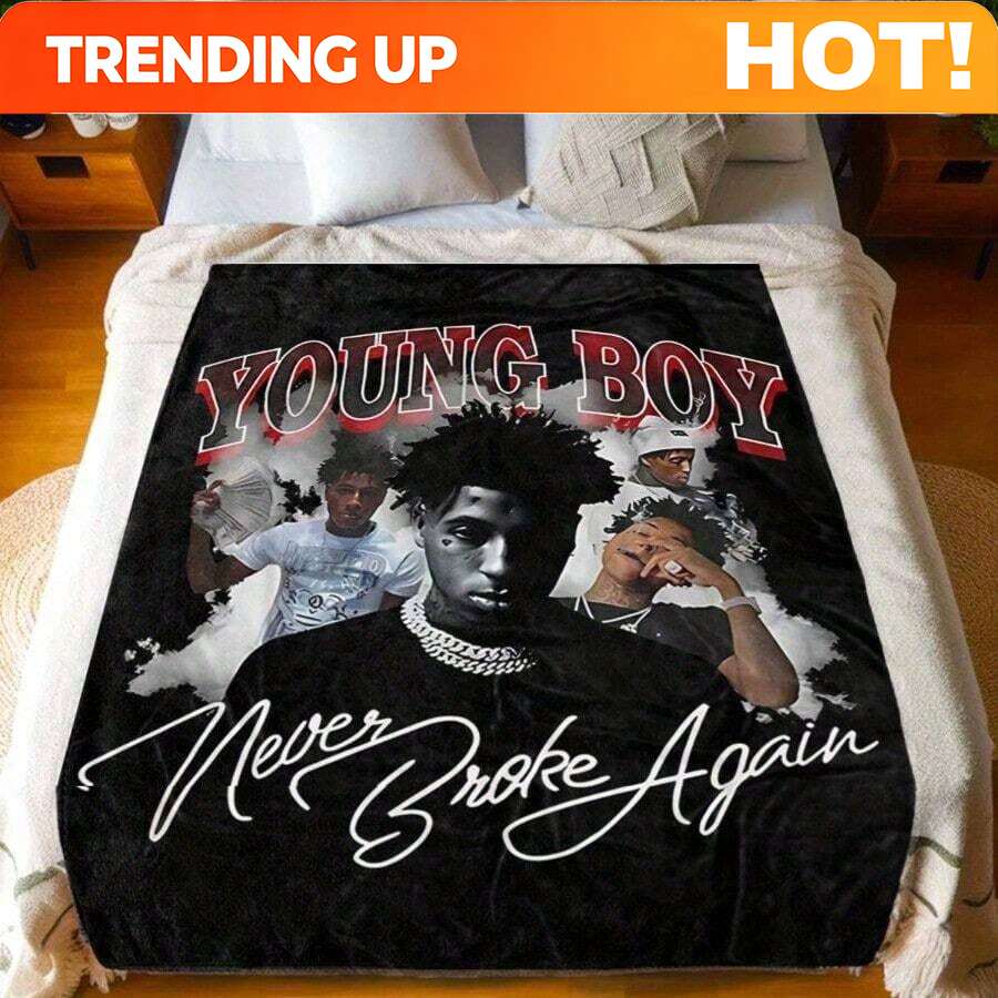Customize Young Boy Never Brok - Cashmere Throw Blanket 评论和价格