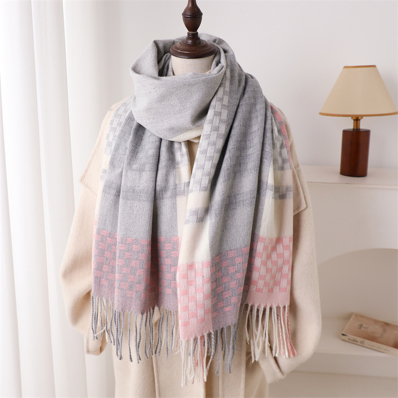 Luxury Brand Cashmere Women Pl - Cashmere Throw Blanket 评论和价格
