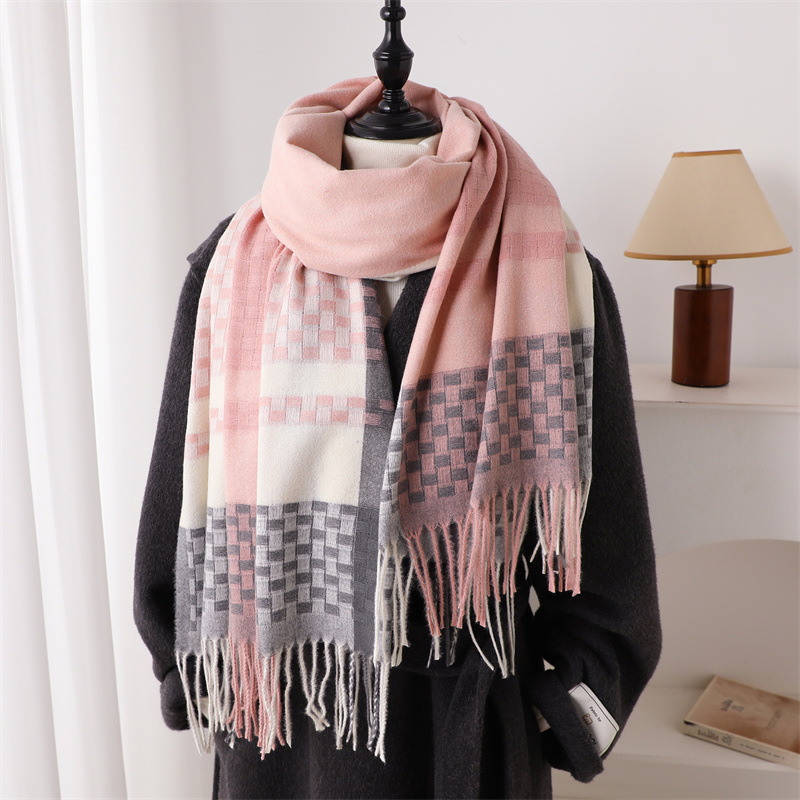 Luxury Brand Cashmere Women Pl - Cashmere Throw Blanket 评论和价格