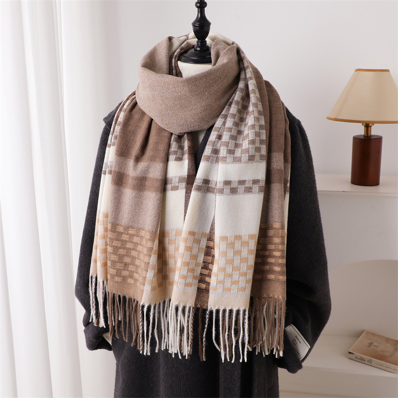 Luxury Brand Cashmere Women Pl - Cashmere Throw Blanket 评论和价格