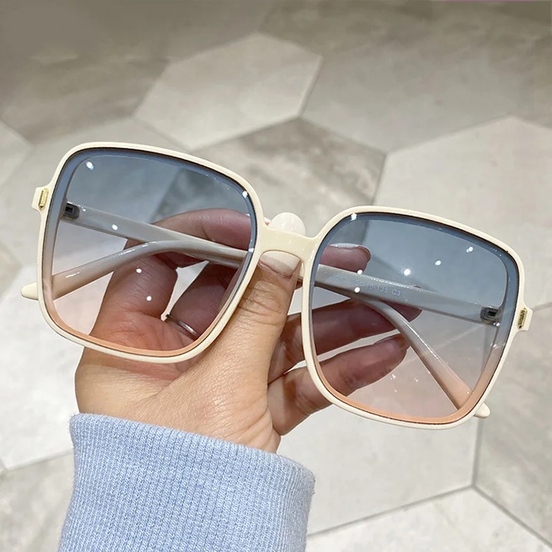 Vintage Oversized Square Sungl - Luxury Lifestyle Store 评论和价格