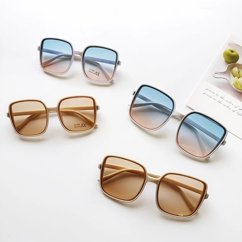 Vintage Oversized Square Sungl - Luxury Lifestyle Store 评论和价格