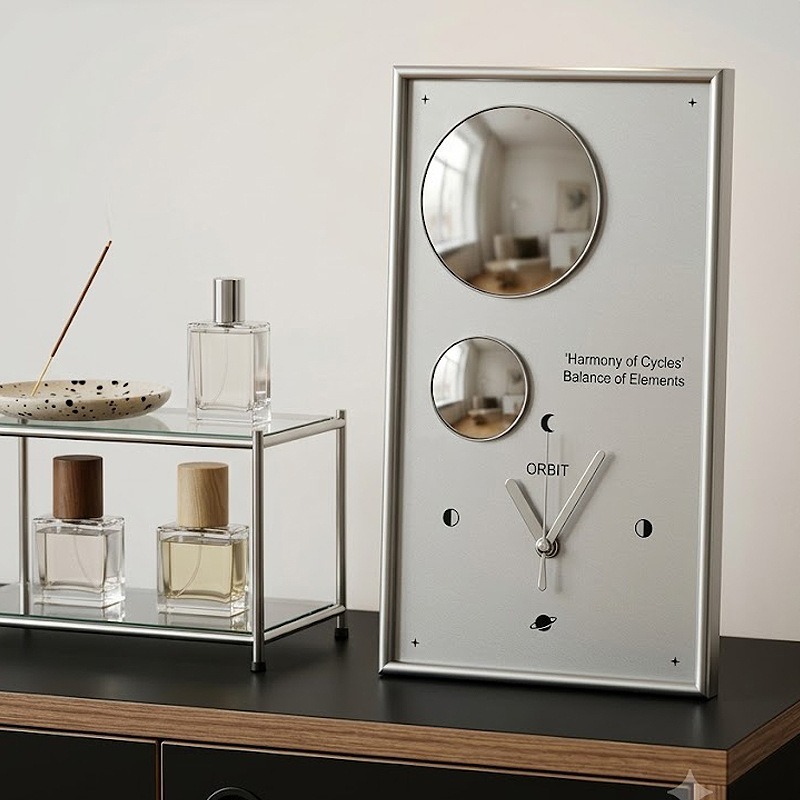Magnetic Attraction Wall Clock - Luxury Lifestyle Photography 评论和价格