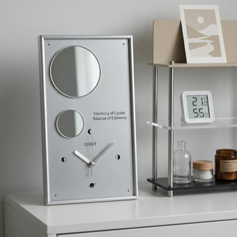 Magnetic Attraction Wall Clock - Luxury Lifestyle Photography 评论和价格