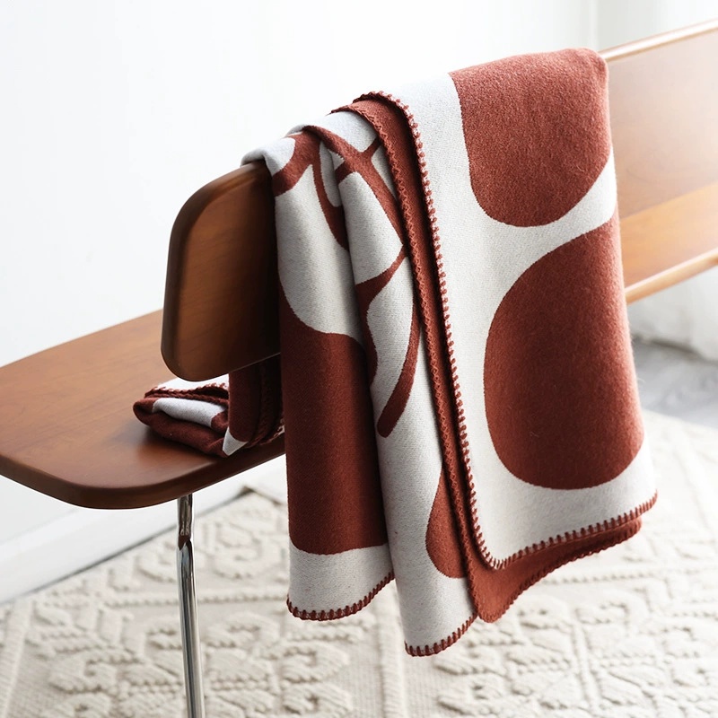 Jacquard Faux Cashmere Blanket - Cashmere Throw Blanket 评论和价格