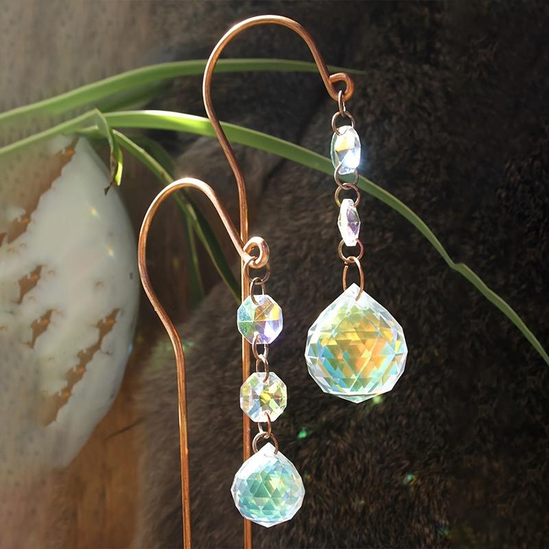 1Pcs Garden Lawn Decoration Su - Crystal Ball Decor 评论和价格