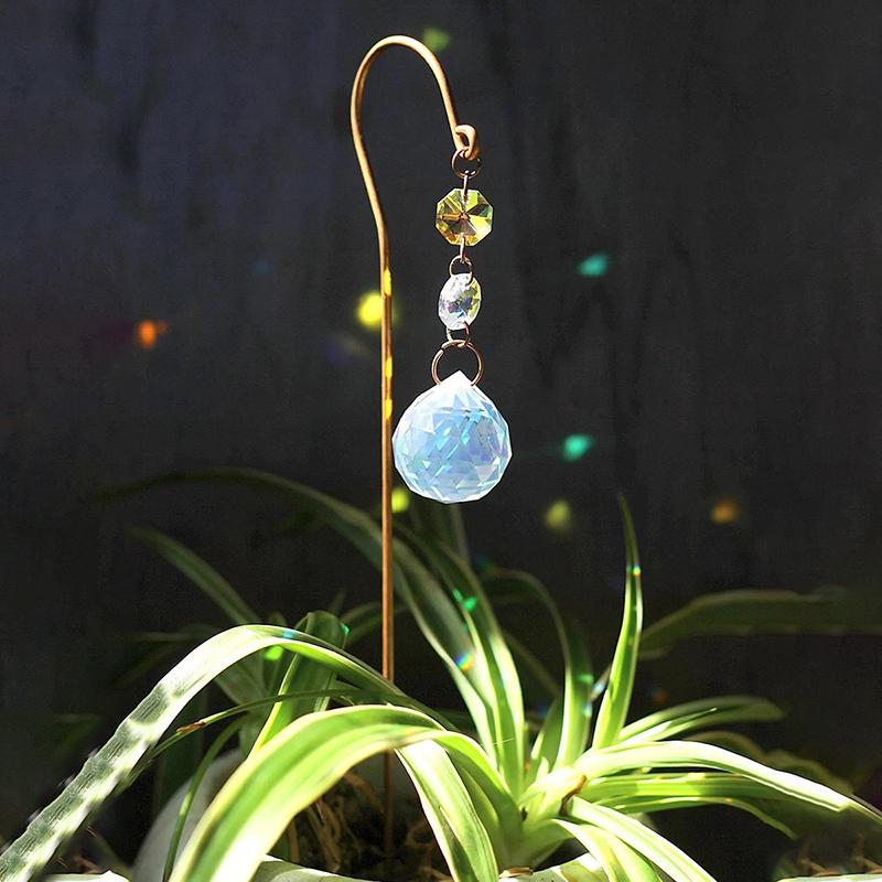 1Pcs Garden Lawn Decoration Su - Crystal Ball Decor 评论和价格