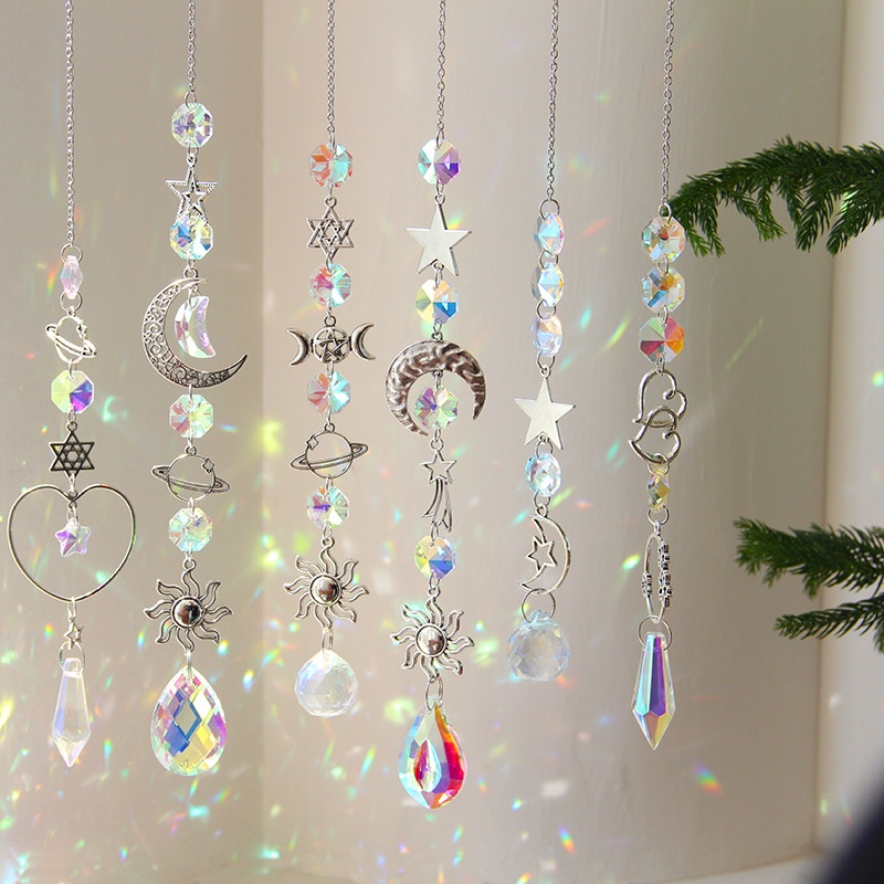 K9 Crystal Rainbow Suncatcher  - Crystal Ball Decor 评论和价格