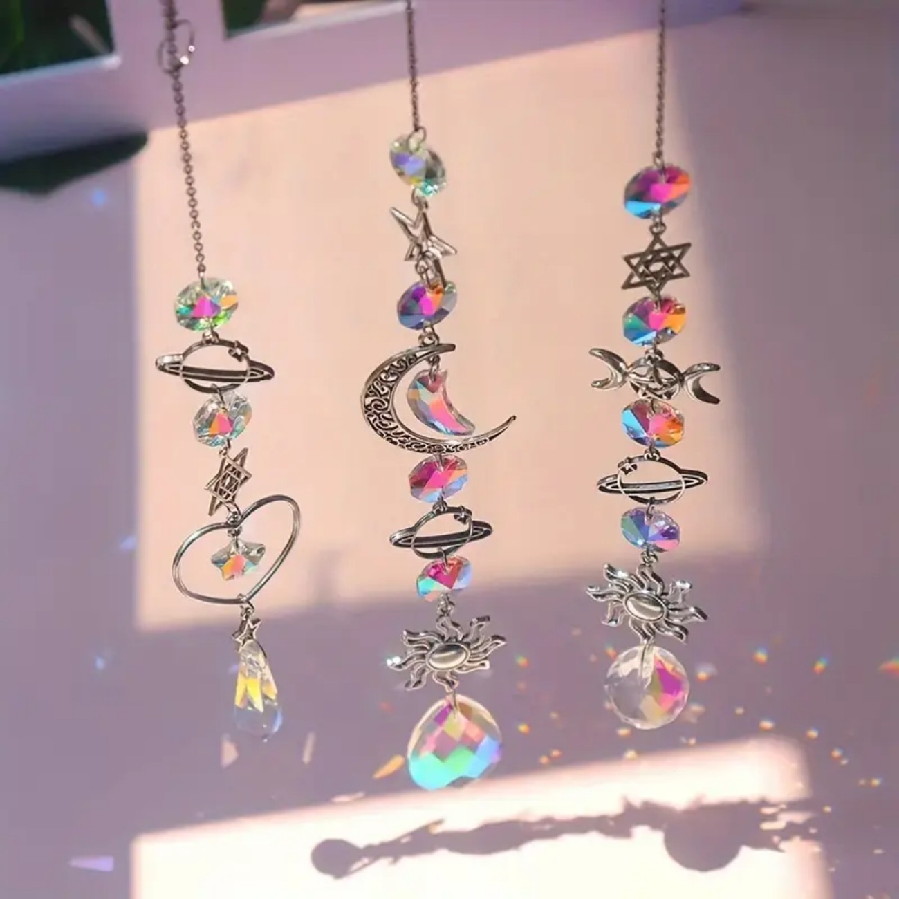 K9 Crystal Rainbow Suncatcher  - Crystal Ball Decor 评论和价格