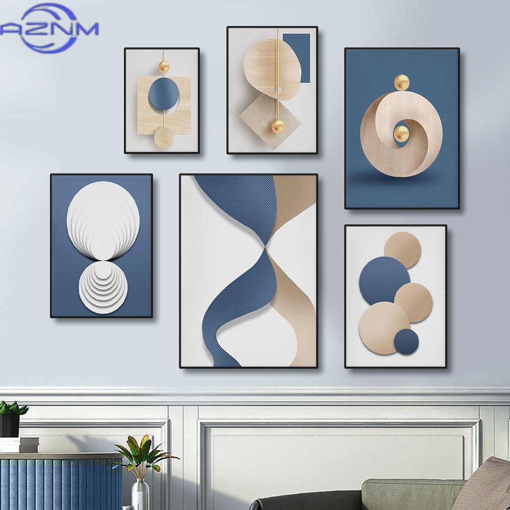 AZNM AZNM Abstract Blue White  - Luxury Lifestyle Japan 评论和价格