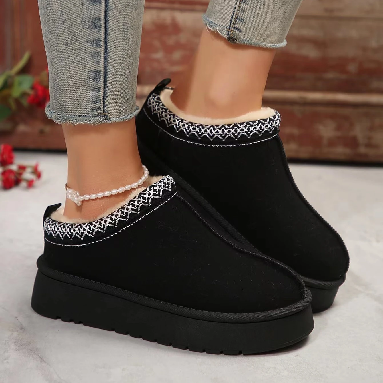 Designer Winter Platform Slipp - Luxury Lifestyle Store 评论和价格