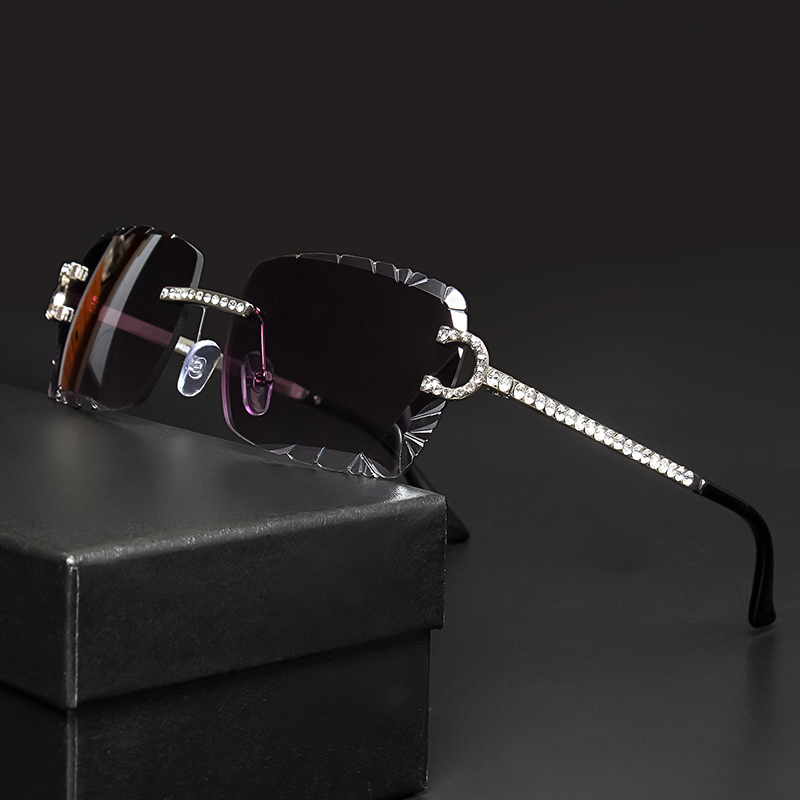 Fashion Rimless Square Sunglas - Luxury Lifestyle Store 评论和价格