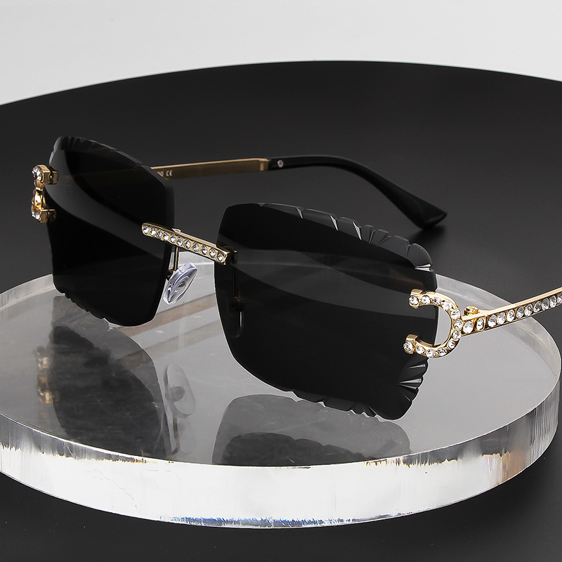 Fashion Rimless Square Sunglas - Luxury Lifestyle Store 评论和价格
