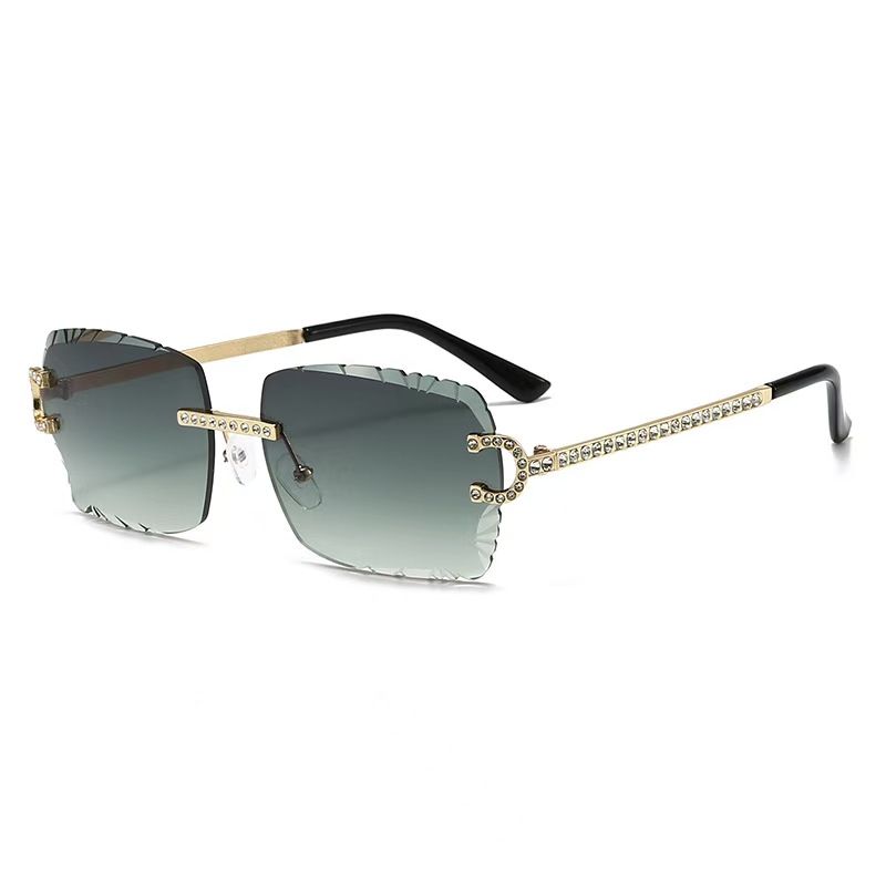 Fashion Rimless Square Sunglas - Luxury Lifestyle Store 评论和价格