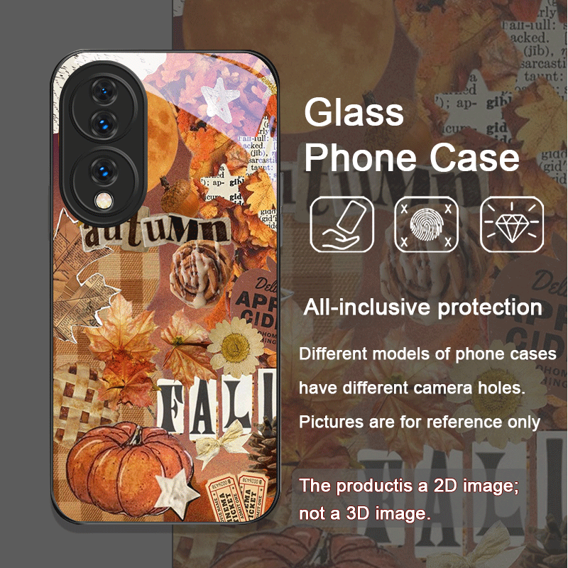 Retro Autumn Leaves Pumpkin Pl - Huawei Nova 12 评论和价格