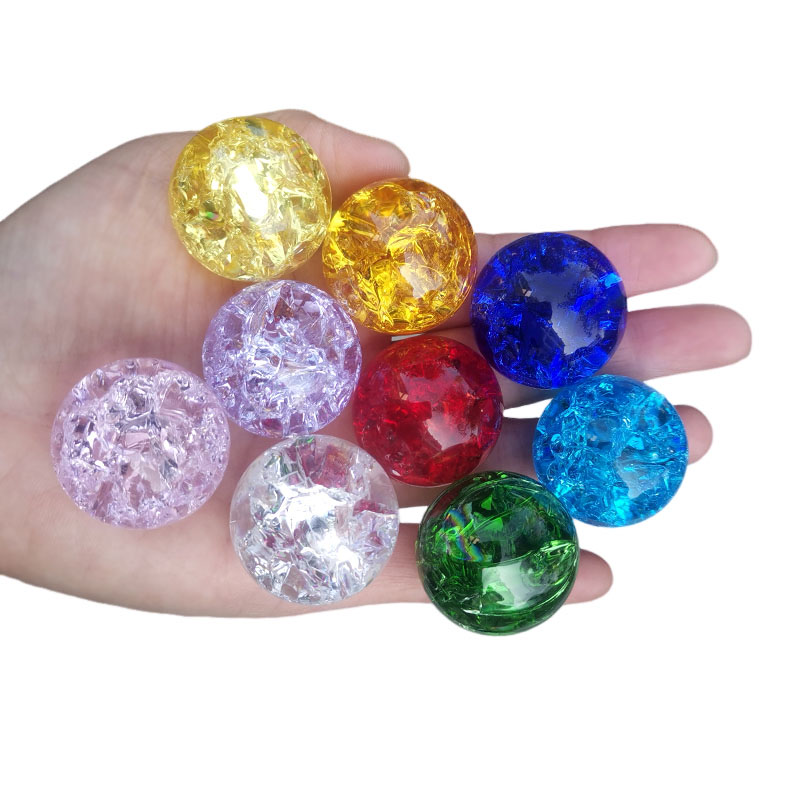 9colors 30mm Crystal Ice Crack - Crystal Ball Decor 评论和价格