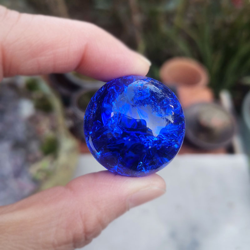 9colors 30mm Crystal Ice Crack - Crystal Ball Decor 评论和价格