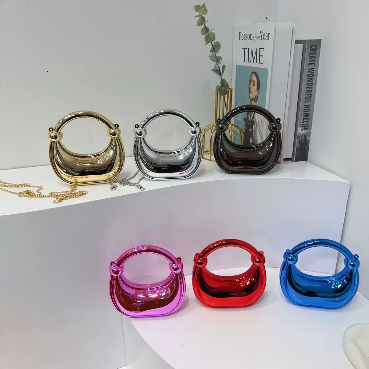 Mini Golden Evening Bag Purses - Luxury Lifestyle Store 评论和价格