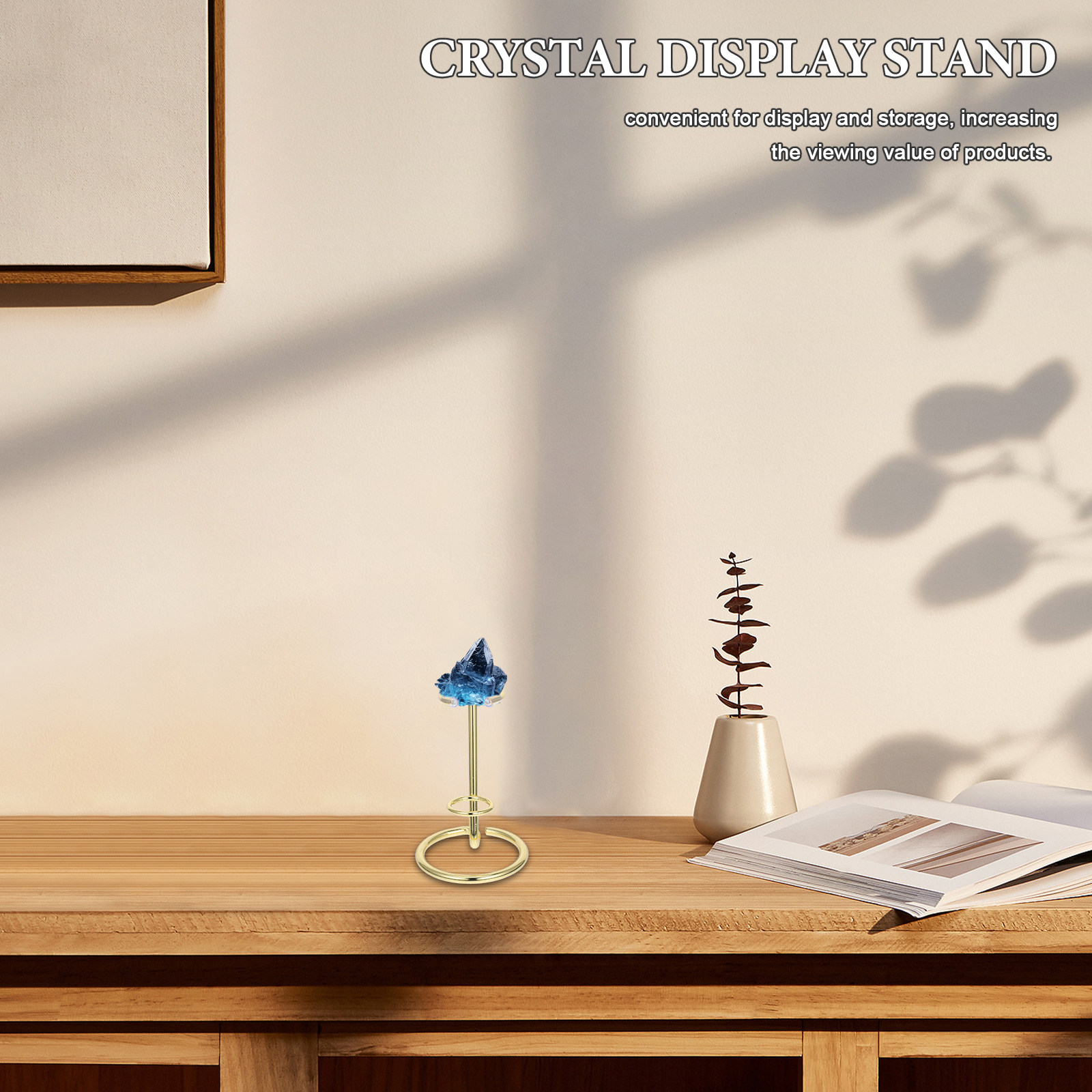 Stone Display Stand Crystal Ba - Crystal Ball Decor 评论和价格