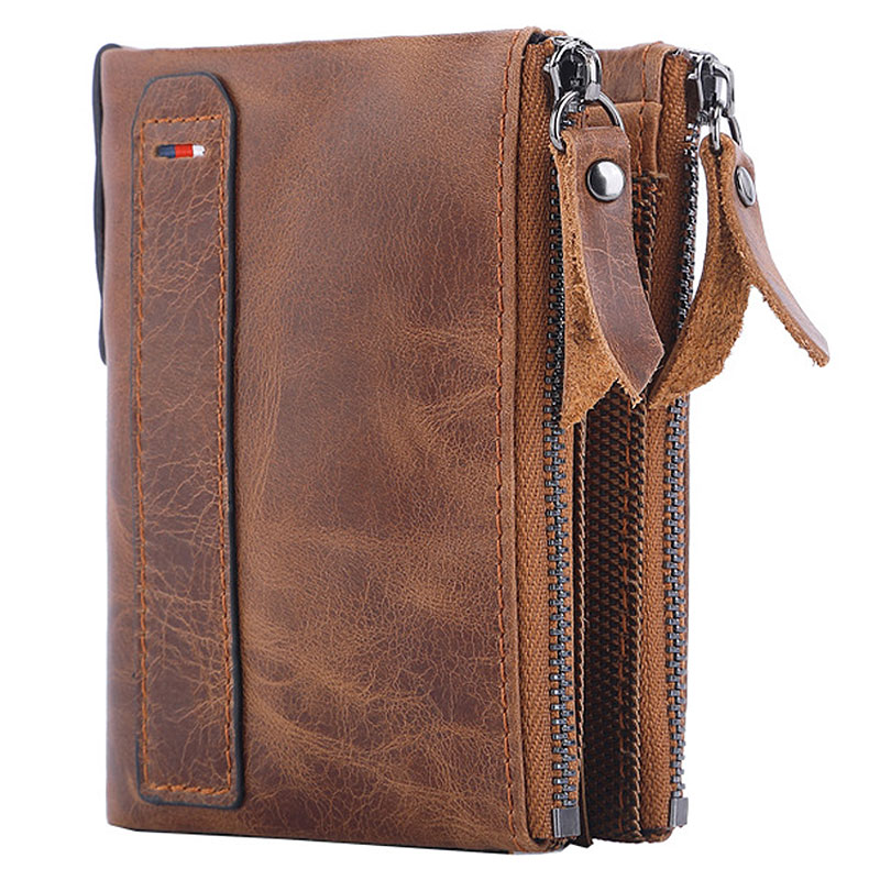 Men Wallets 100% Genuine Cow L - Luxury Lifestyle Photography 评论和价格