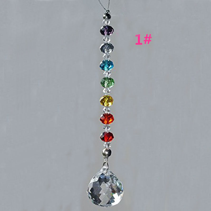 1PCS 20mm Crystal Ball Prism C - Crystal Ball Decor 评论和价格