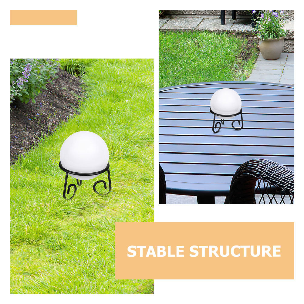 2Pcs Metal Gazing Ball Stand C - Crystal Ball Decor 评论和价格