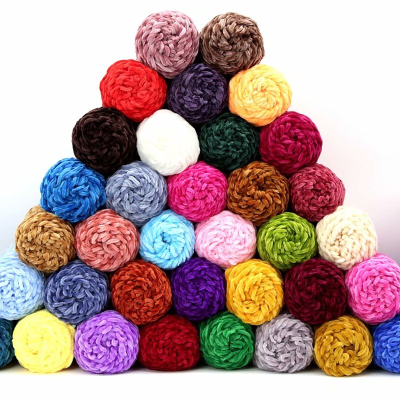 QJH Premium Soft Velvet Yarn 1 - Velvet Jewelry Box 评论和价格