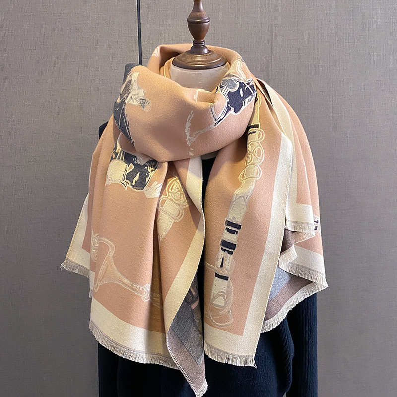 2024 Luxury Warm Pashmina Shaw - Cashmere Throw Blanket 评论和价格